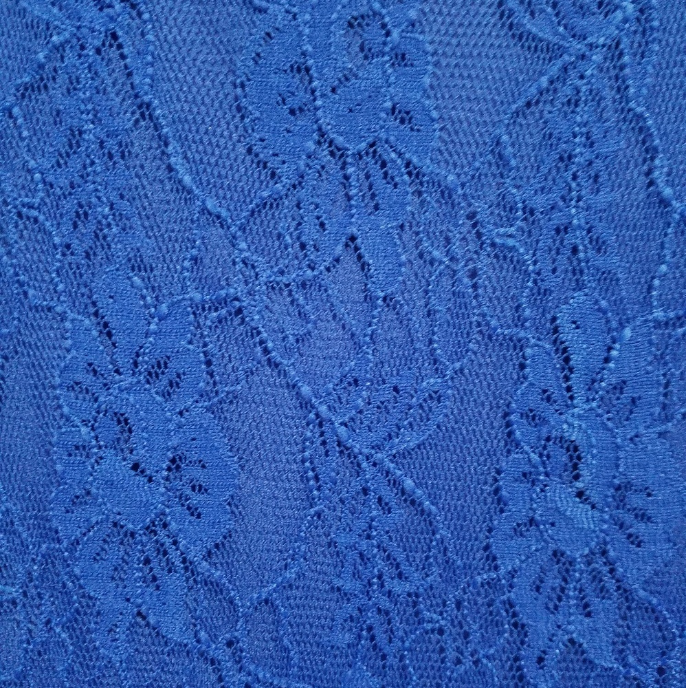Notations Floral Lace Lined Blouse - Picture 4 of 8